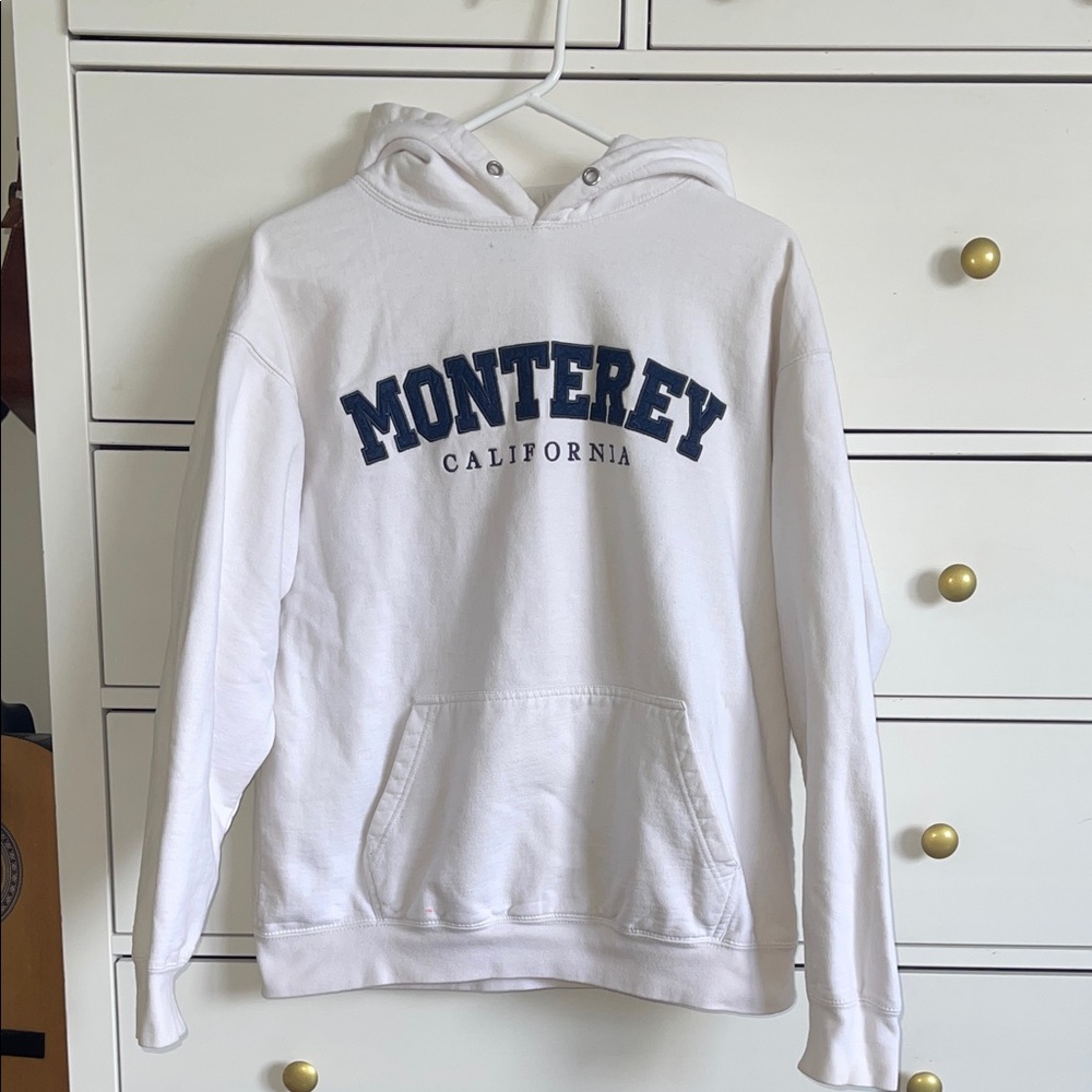 Monterey White Hoodie